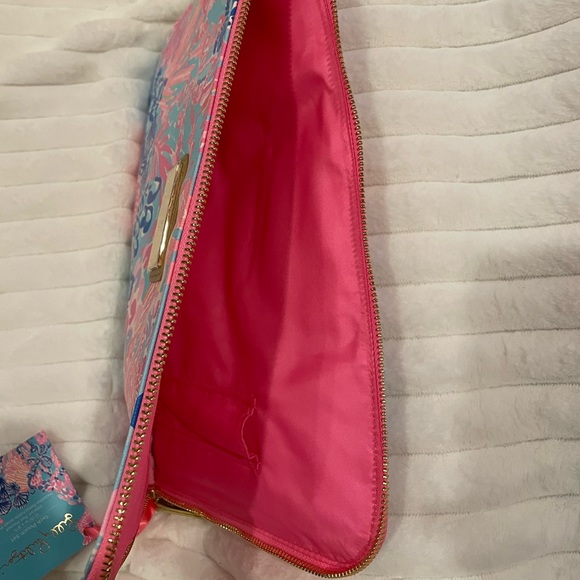 Lilly Pulitzer Tech Pouch Set iPad Tablet Laptop Case and Cord Charger Pouch NWT - Picture 5 of 8